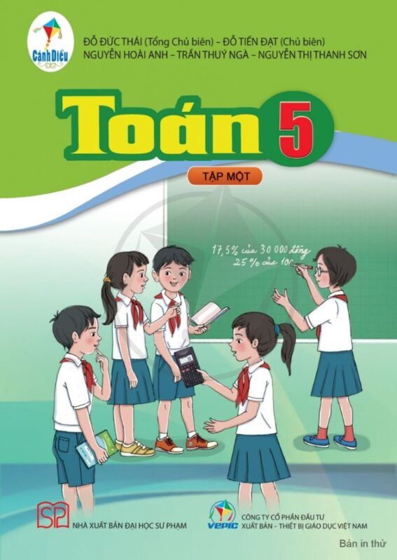 sách giáo khoa toán lớp 5